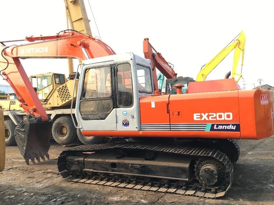 Hitachi EX200-1 usou a cubeta de With 0.7M3 da máquina escavadora da esteira rolante