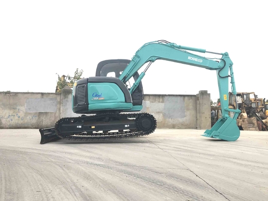 A esteira rolante de SK70SR usou Mini Kobelco Excavator 0,4 M3 de 7 toneladas