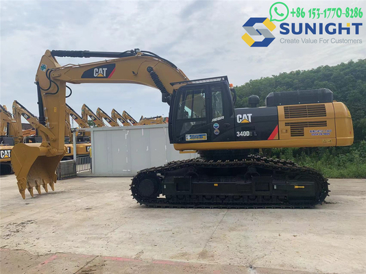 Excavadoras usadas Motivação forte Engenharia de construção de alto desempenho Excavadoras de escavação CAT 340D2L
