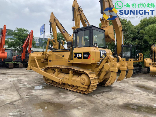 Excavadoras usadas CAT D6G Japão Bulldozers originais Máquinas de Engenharia Equipamento de Enchimento de Solo CAT D6G