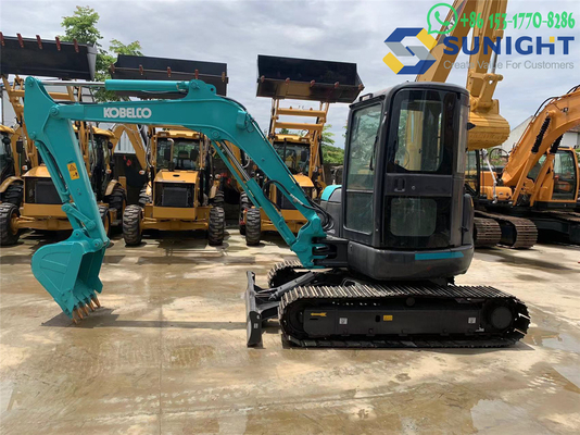 Excavadora KOBELCO Sk55 usada de 5,5 toneladas em bom estado