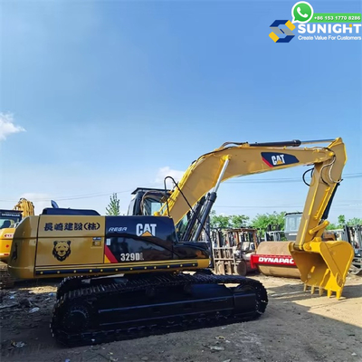 Preço baixo Excavadora usada CAT320d2 de segunda mão CAT 320 320d2 com pintura original
