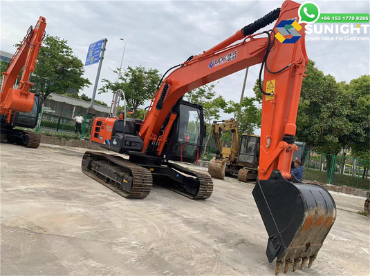 Excavadoras multifuncionais usadas de 12 toneladas Hitachi Zaxis 120 ZX120 EX120 Excavadora de rastreamento com escavadora em bom estado