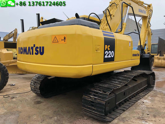 5km/H 125Kw 2013 anos PC220-7 usou a máquina escavadora de KOMATSU