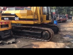 Caterpillar 320B usou a profundidade de escavação de CAT Excavators 6660mm