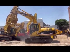 CAT Excavator usada 320CL, vídeo de teste