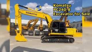 Escavadeira Komatsu PC240-8 usada para venda