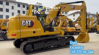 Escavadeira CAT 320 usada para venda