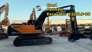 Escavadeira Hyundai R220-9S usada para venda